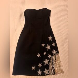 Sherri Hill 54827 Black/Silver Mini Dress